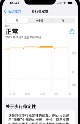 库车iPhone手机维修如何在iPhone开启'步行稳定性通知'