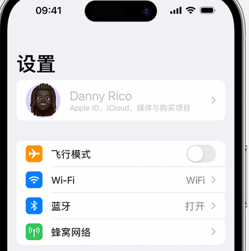 库车appleID维修服务iPhone设置中Apple ID显示为灰色无法使用 