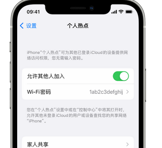 库车apple服务站点分享iPhone上个人热点丢失了怎么办 