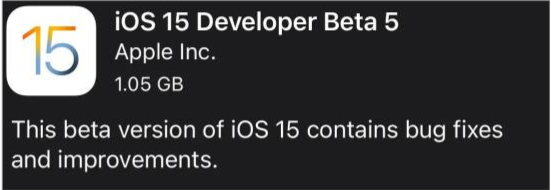 库车苹果手机维修分享如何升级到iOS15.0 beta5 