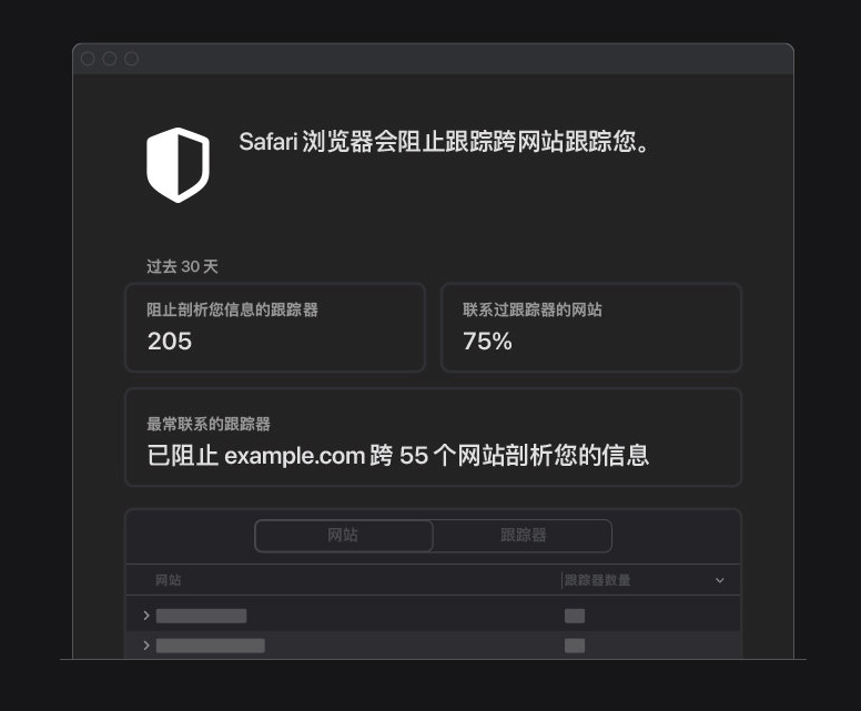 库车苹果手机维修分享如何在 Safari 浏览器中查看和打开隐私报告 